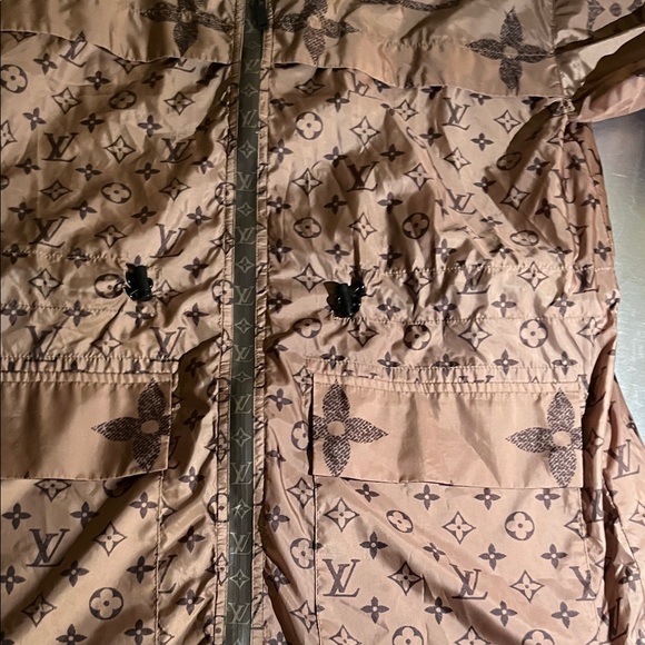 Louis Vuitton Brown Monogram Windbreaker Jacket - Picture 3 of 5
